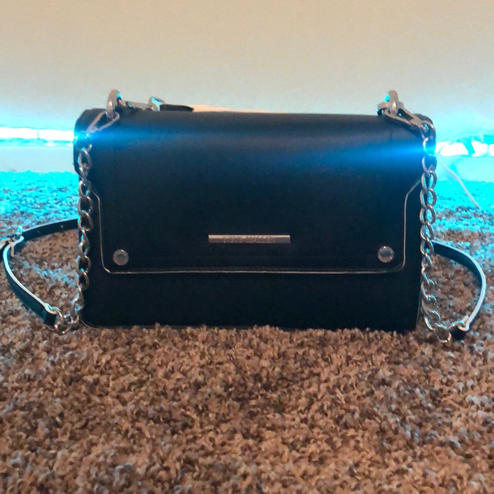 Black & white Steve Madden purse